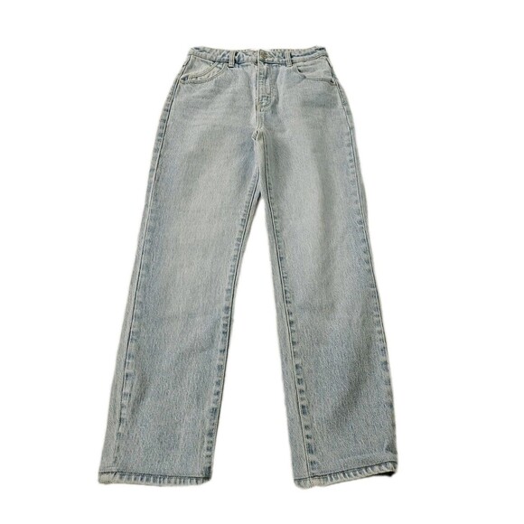Rolla's Jeans 28 Eco Erin Blue‎ The Dusters High Rise Slim Straight Leg Stretch - Picture 1 of 10